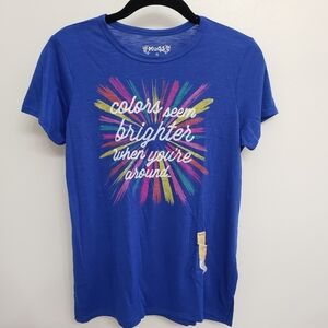 Mudd Short Sleeve Graphic Short Sleeve T shirt Girls Sz 16